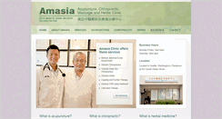 Desktop Screenshot of amasia-acupuncture.com